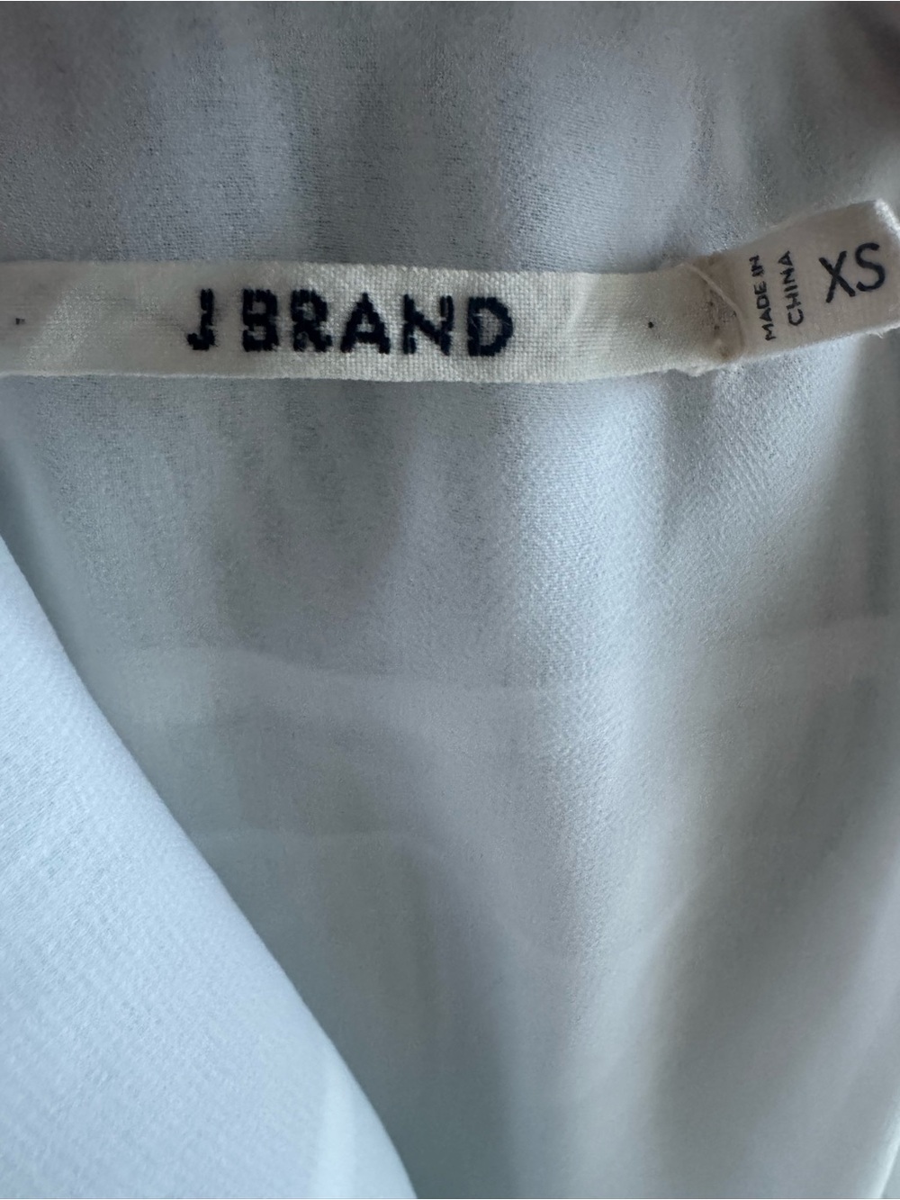 J Brand White Sheer Spaghetti Strap Camisole - Picture 3 of 3